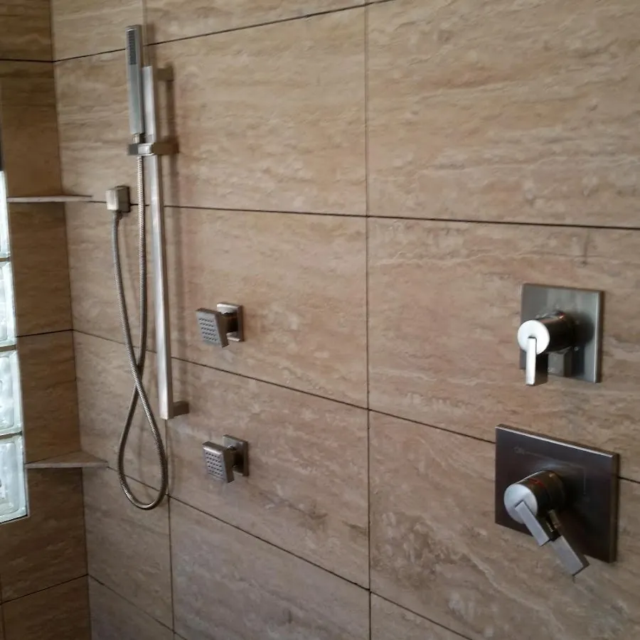 Shower fixture installation for Gas Line Repair in Pace